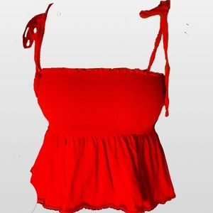 Red Summer Croptop